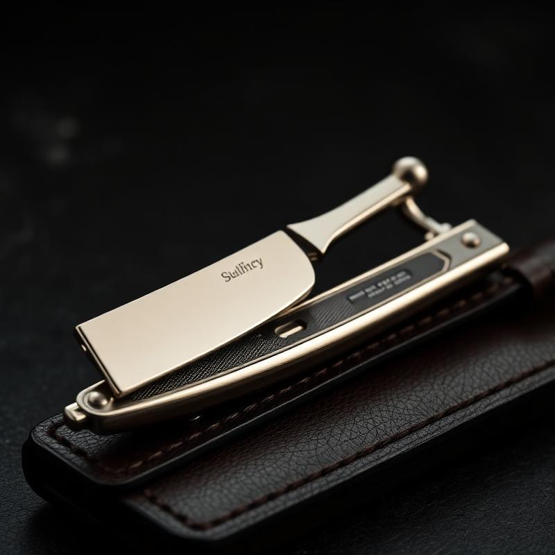 Chrome Straight Razor